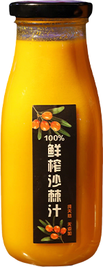 沙棘鲜榨果汁